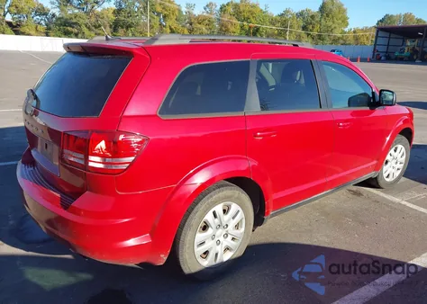 2016 Dodge Journey Se from USA, damaged, VIN 3C4PDCAB5GT146363